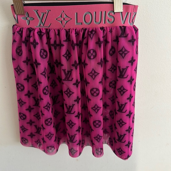Louis Vuitton style tutu skirt NWOT - Picture 1 of 3